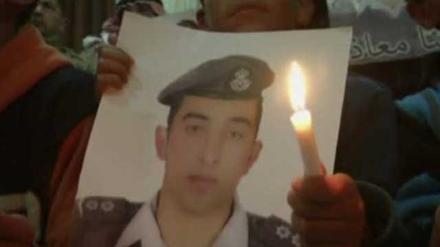 Purported IS video shows Jordan pilot burned to death - 7News.