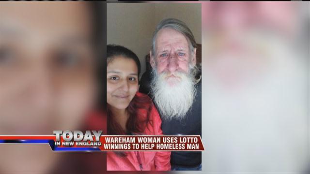 $200 scratch lotto winnings lead woman to help homeless man